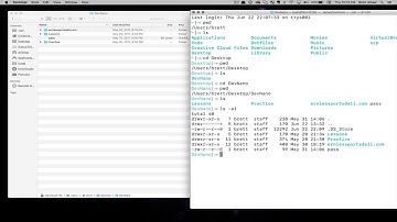 Intro To Computer Science - Lesson 5 - Terminal Command Line