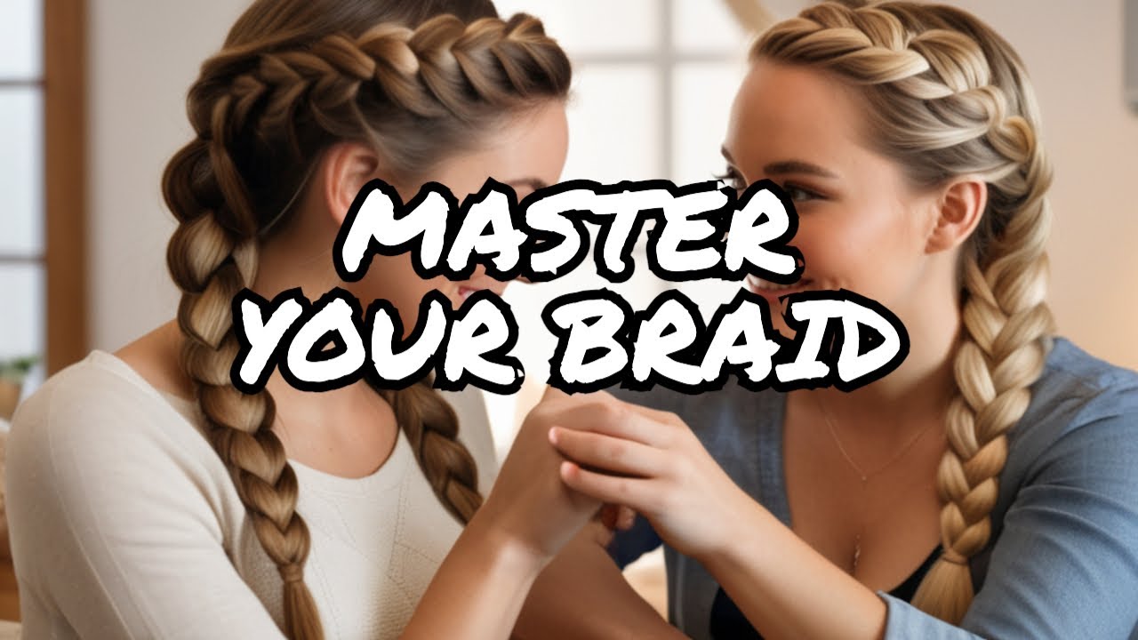 How to Dutch Braid Your Hair Someone Else's Hair YouTube