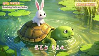儿童故事《小白兔的萝卜掉了，海龟朋友来帮忙，友情的力量真大！》 | 宝宝睡前故事063  3-6岁儿童睡前故事有声绘本 #儿童故事 #小白兔#动物故事 #有声故事#睡前故事#中文故事#绘本故事