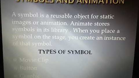 Working with Animate CC class 6