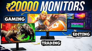 2026's Finest Monitors Under 20000💥Gaming, Editing, Productivity💥Best Monitors Under 20000 In India
