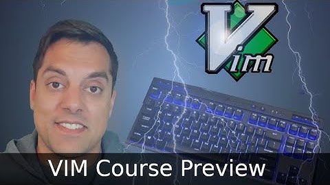 Vim - Official Promo (courses.mshah.io)