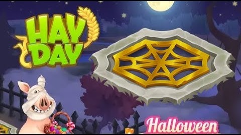 Hay Day Halloween - Spider Path