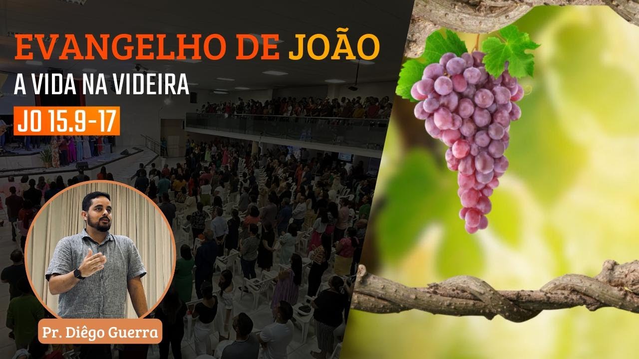 IBG Celebração | 15.12.2024 | João 15.09-17 | Pr. Diêgo Guerra