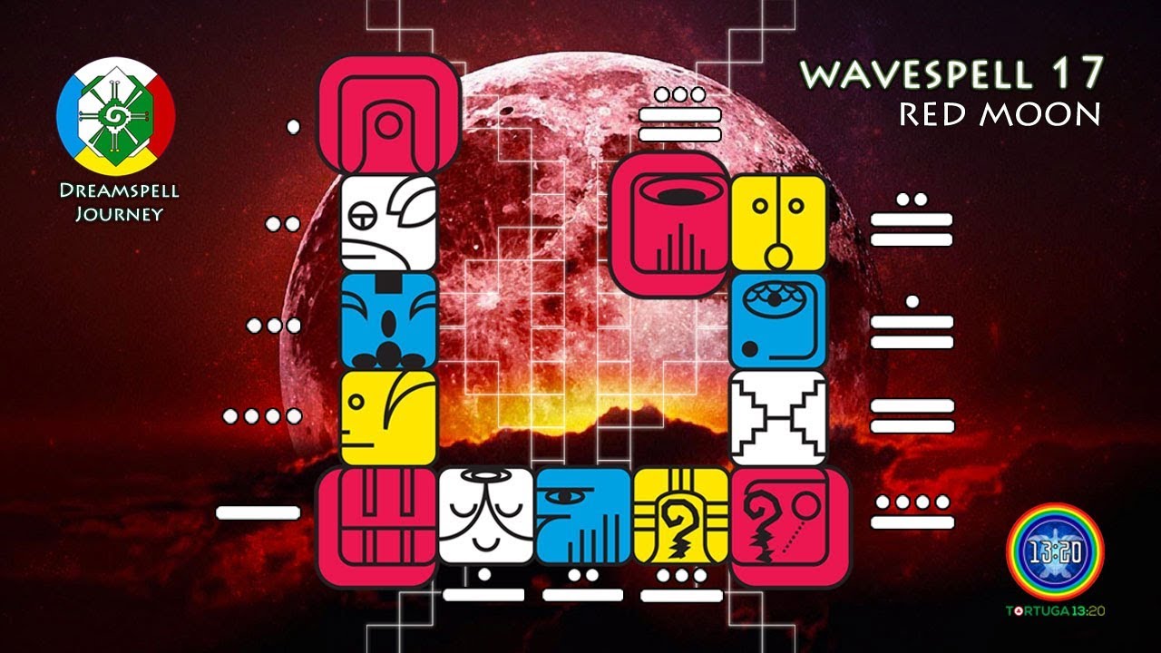 Wavespell 17 Of The Red Moon Dreamspell Journey Tortuga - 