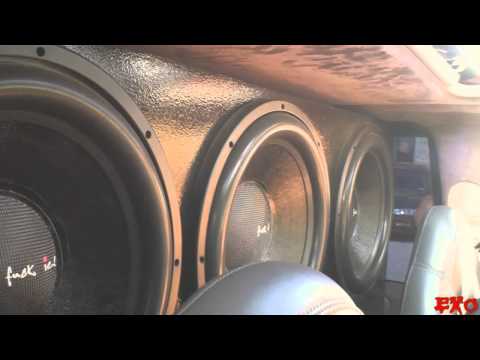 Insane Car Stereo System w/ 1LoudMofo & 6 15" DC Audio Subs 2 Cactus 9k - Great CLEAN SQ & LOUD Bass