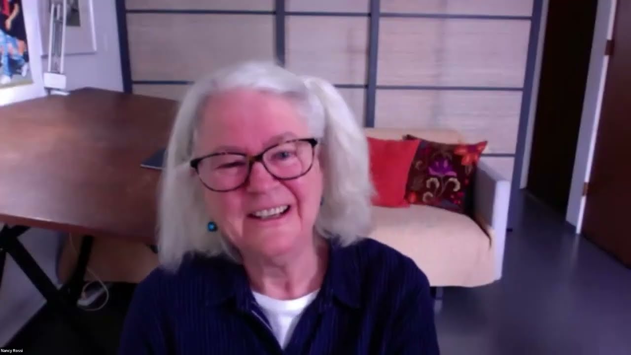 Nancy Rossi presents at the Women Painters West April 2024 meeting