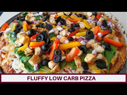 Fluffy Low Carb Pizza