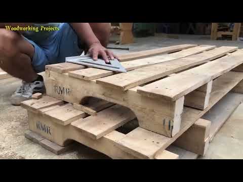 8 Amazingly Perfect Pallet Wood Recycling Projects // Cheap Furniture Design From Wooden