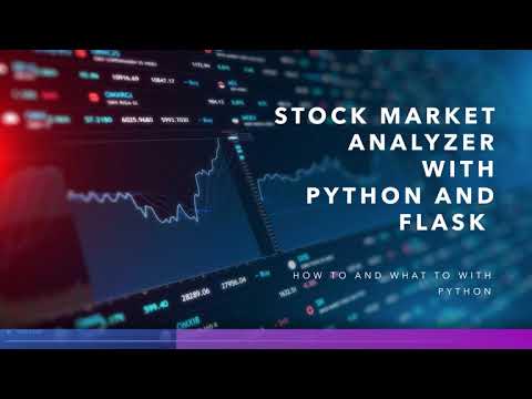 Preview - Stock market Analyser Application with Python and flask (Indian Market)