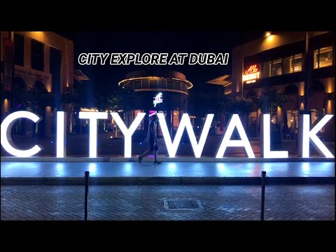 Walk With Me To CITY WALK DUBAI / The Urban Living Concept By Meraas Dubai 🇦🇪