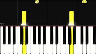 How to play Yellow Submarine by The Beatles on piano | Easy Piano Songs