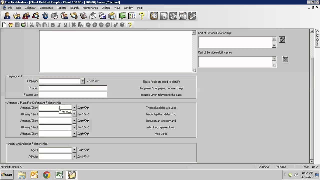 Learn How To Tie People To Matters Using The People File YouTube