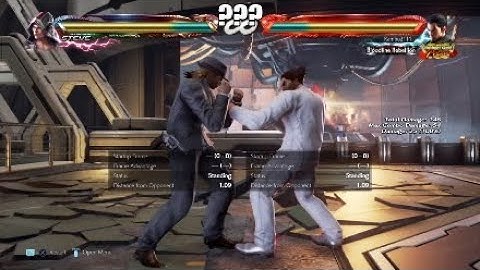 T7 frame data dlc bug for EWGF