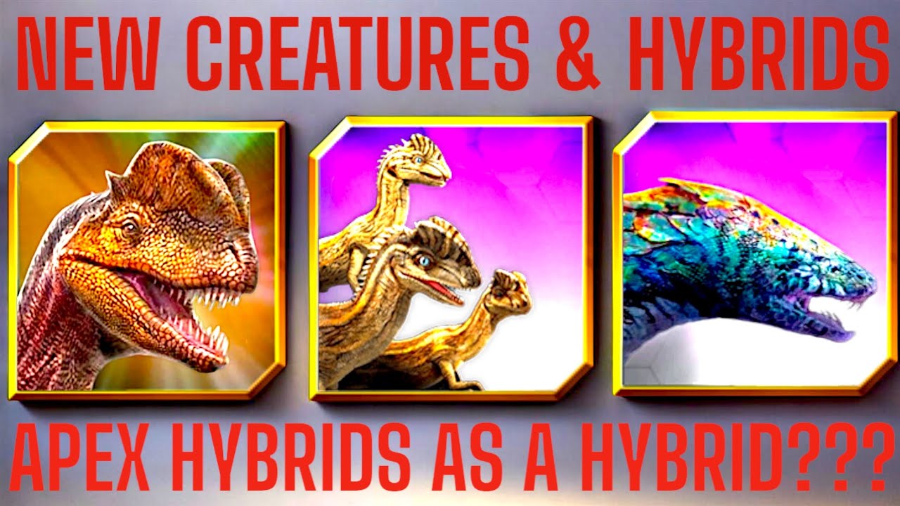 NEW MORE DINOSAURS & HYBRIDS COMING SOON TO JURASSIC WORLD THE GAME ...