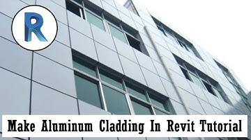 Revit Architecture | Make Aluminum Cladding In Revit Tutorial