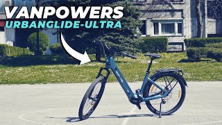 Vanpowers UrbanGlide Ultra Review I Speed I Range I Battery I Drive test I Premium Mid-Drive E-Bike