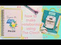 How to make journals using the CINCH🤩 Studio Vlog illustrating and making journals for my Shop