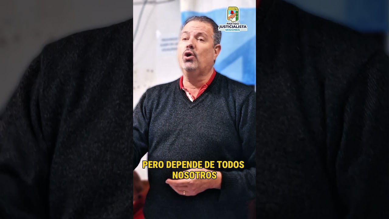Christian Humada: "Hay una sóla unidad, es el Peronismo Misionero".