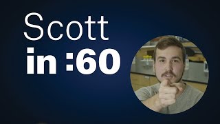 Wilkes University student Scott in :60