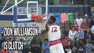 Zion Williamson Is CLUTCH! Drops 37 Points And 14 Rebs In State Semi Finals Full Highlights