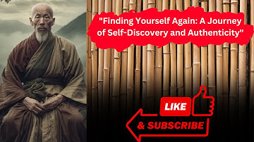 "Finding Yourself Again: A Journey of Self-Discovery and Authenticity"