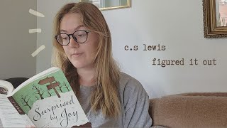 that indescribable feeling we get from great literature & from beauty // c.s. lewis surprised by joy