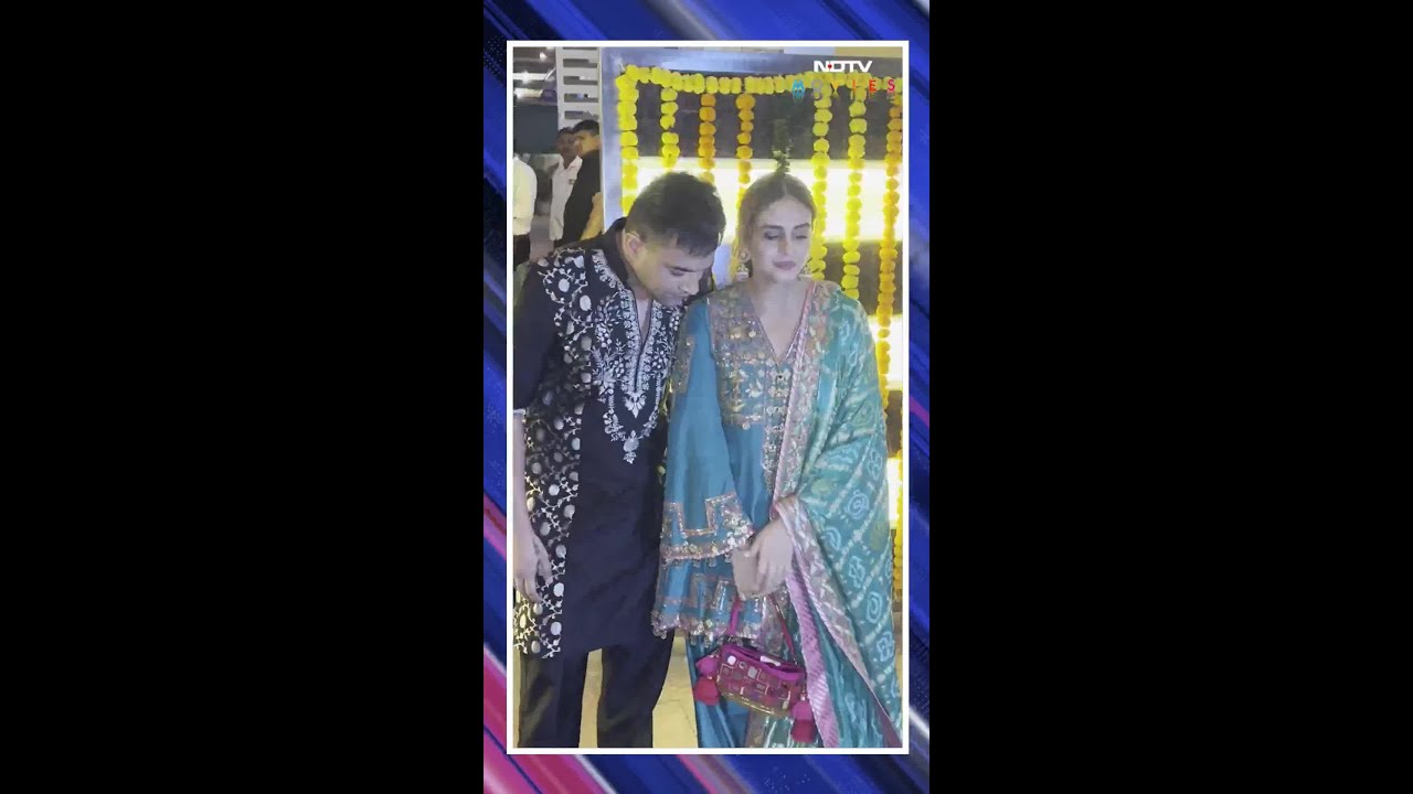 Huma Qureshi Stuns In Festive Look At Diwali Party Last Night