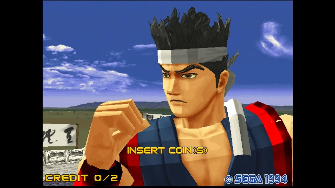 Virtua Fighter 2 - Real Sega Model 2 Direct Capture - 4K - Sega AM2
