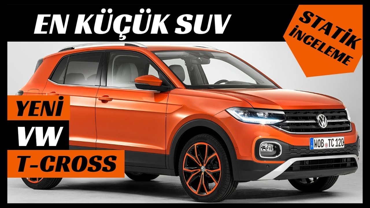 vw t cross 2019 yeni tum detaylar ve incelemesi youtube