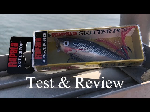 Rapala Skitter Pop: Test and Review 