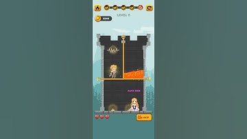 Rescue hero walkthrough and solutions level 5 #youtubeshorts #shorts