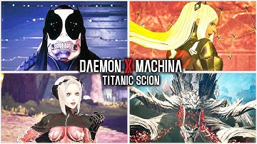 Daemon X Machina Titanic Scion - All Bosses & Ending