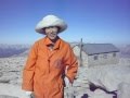 Lone 75 year old woman completes the entire john muir trail on top of mt whitney