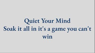 “Quiet Your Mind” by Zac Brown Band | Lyrics