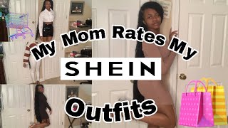 My Mom Rates My SHEIN Outfits!! ;)