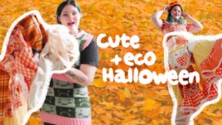 Turning Thrifted Fabrics into Clown Pants 🤡🧡 Patchwork Sewing