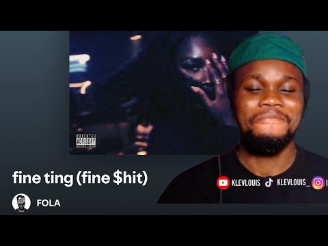 Fola - Fine ting (Fine $hit). Klev Louis full Reaction and rating of the song. 