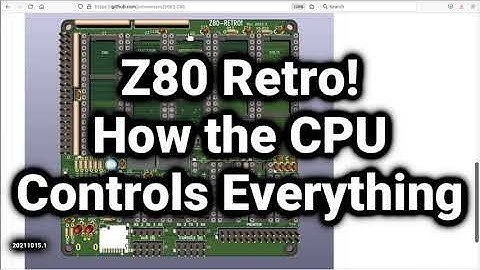 Z80 Retro #3 - How the CPU Controls Everything