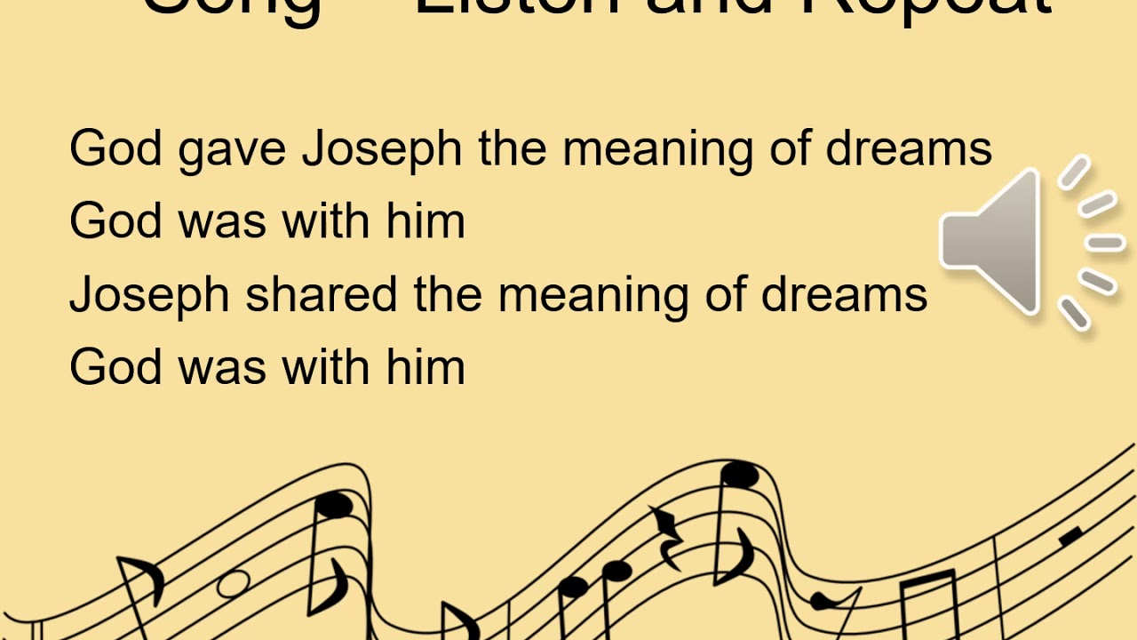 Joseph in Egypt Song for Kids/English Learners