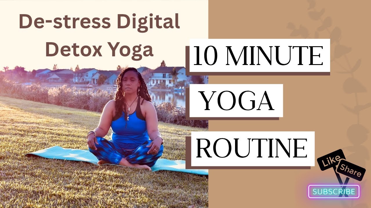 Picture Idea: De Stress Digital Detox Yoga