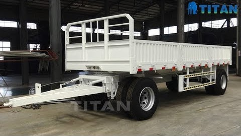 Different types of drawbar full trailer -TITAN VEHICLE