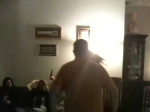 Adam Snyder doing gynastics