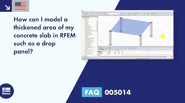 FAQ 005014 | How can I model a thickened area of my concrete slab in RFEM such as a drop panel?
