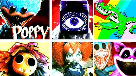 SPRUNKI ALL PHASES VS POPPY PLAYTIME ALL CHAPTERS AND SMILING CRITTERS In Garry