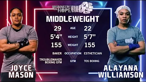 Joyce Mason vs Alayana Williamson - Rumble in the ...