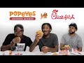 Popeyes Chicken Sandwich vs Chick-Fil-A TASTE TEST