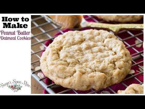 Peanut Butter Oatmeal Cookies