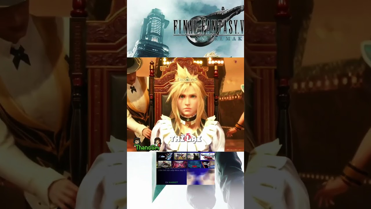 Vì sao Cloud Strife là nhân vật game ai cũng muốn hóa thân? #finalfantasy