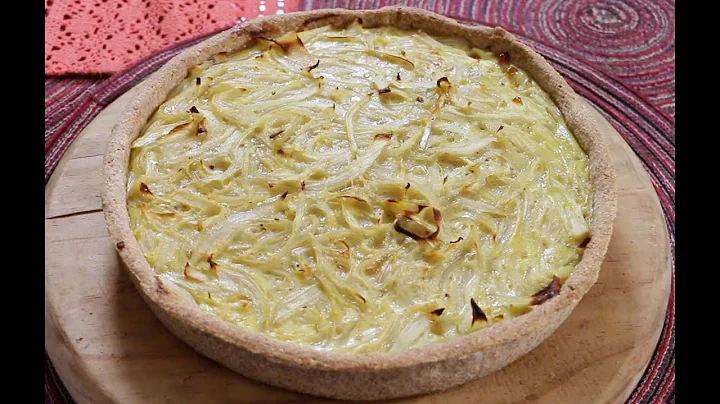 QUICHE DE CEBOLLA / MANOS A LA OBRA